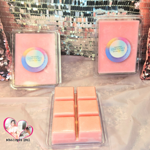 Confidence For Women – All Natural Soy Wax Melt Cubes by NIKKI Made That
