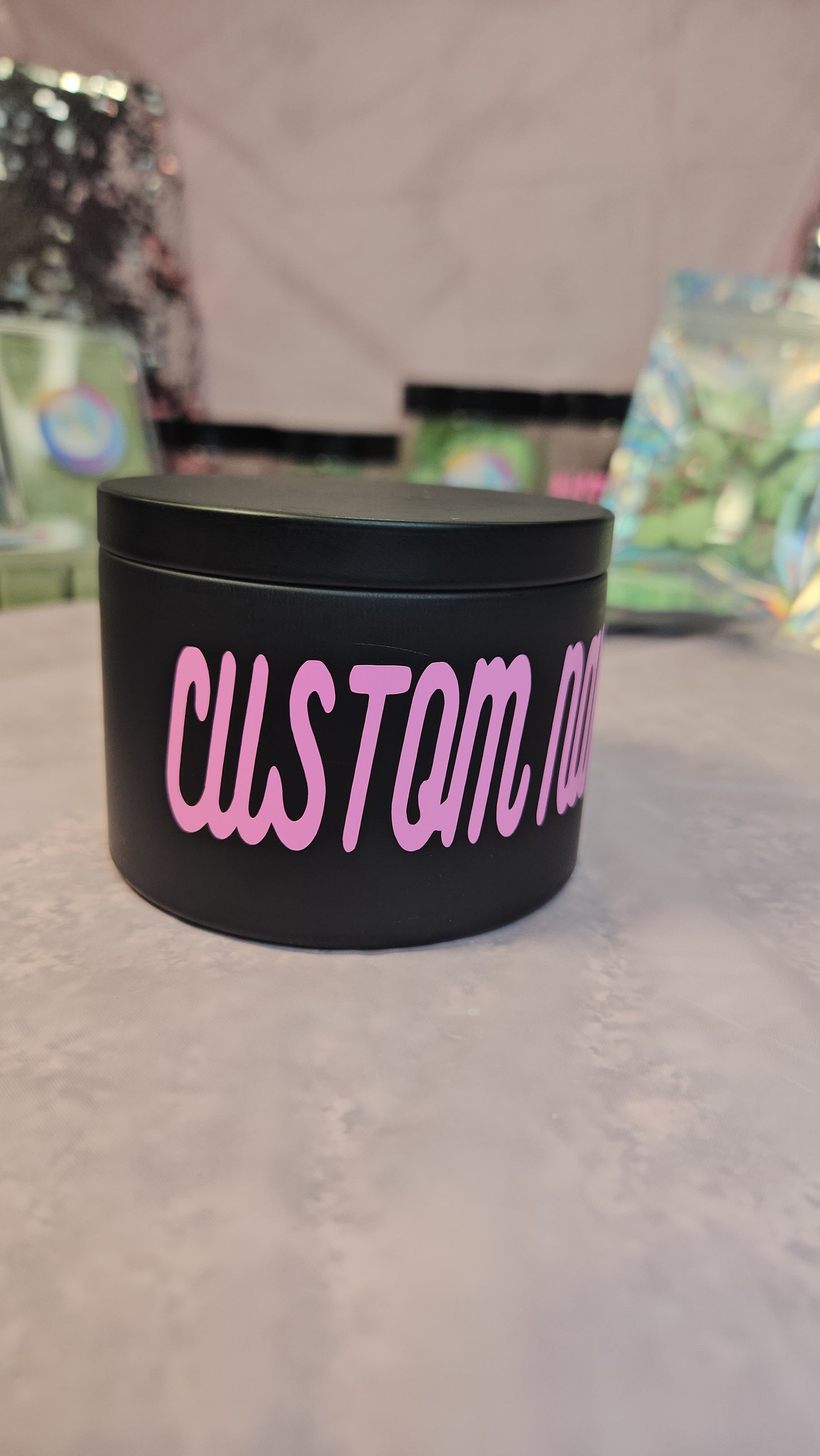 Berry Custard Cake -Custom Hand-Poured 8oz Soy Wax Candle