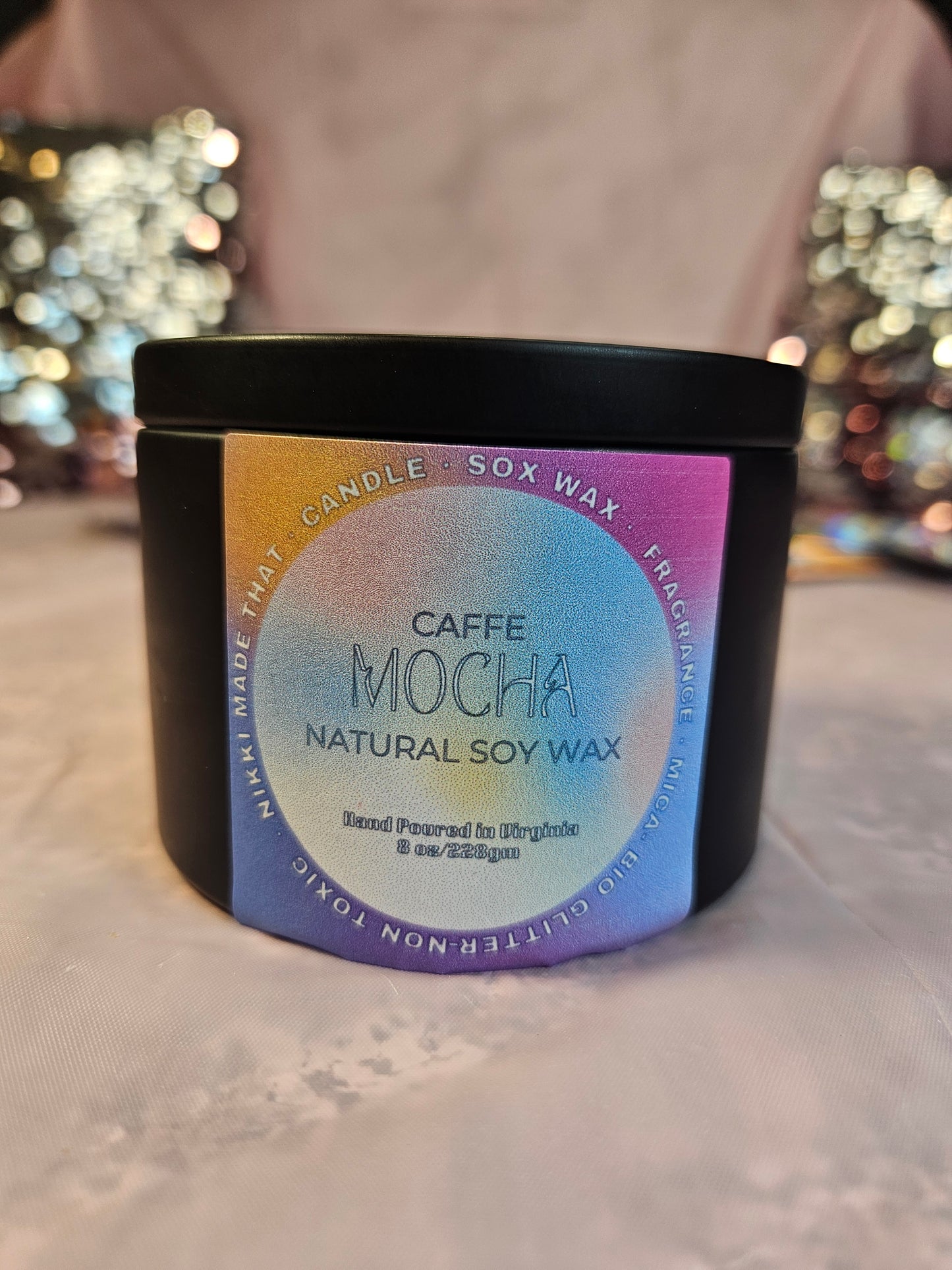 Caffe Mocha – All Natural Soy Wax Candle by NIKKI Made That
