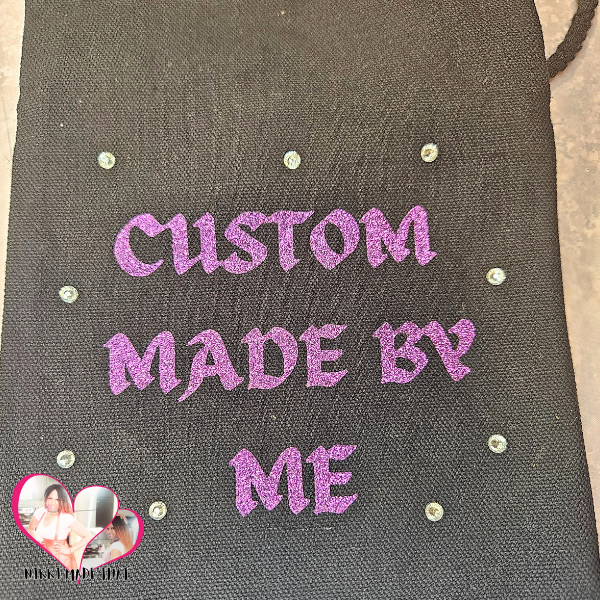 Customized Small Shoulder Canvas Bag by NIKKI Made That