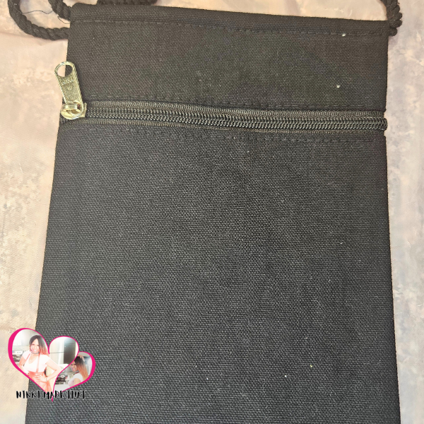 Customized Small Shoulder Canvas Bag by NIKKI Made That