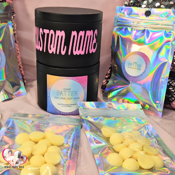Cake Batter – All Natural Soy Wax Candle by NIKKI Made That