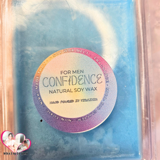 Confidence for Men – All Natural Soy Wax Melt Cubes by NIKKI Made That