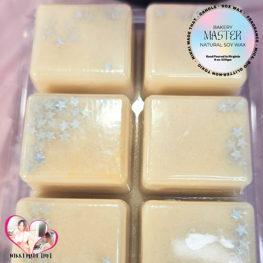 Bakery Master – All Natural Soy Wax Melt Cubes by NIKKI Made That